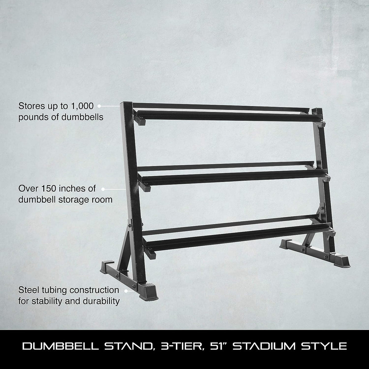 3 Tier Dumbbell Rack