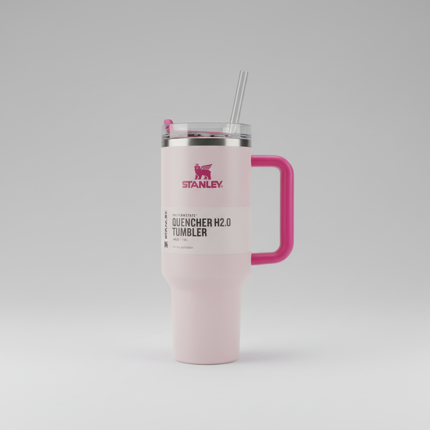 Durable metal straw tumbler for gym and outdoor use