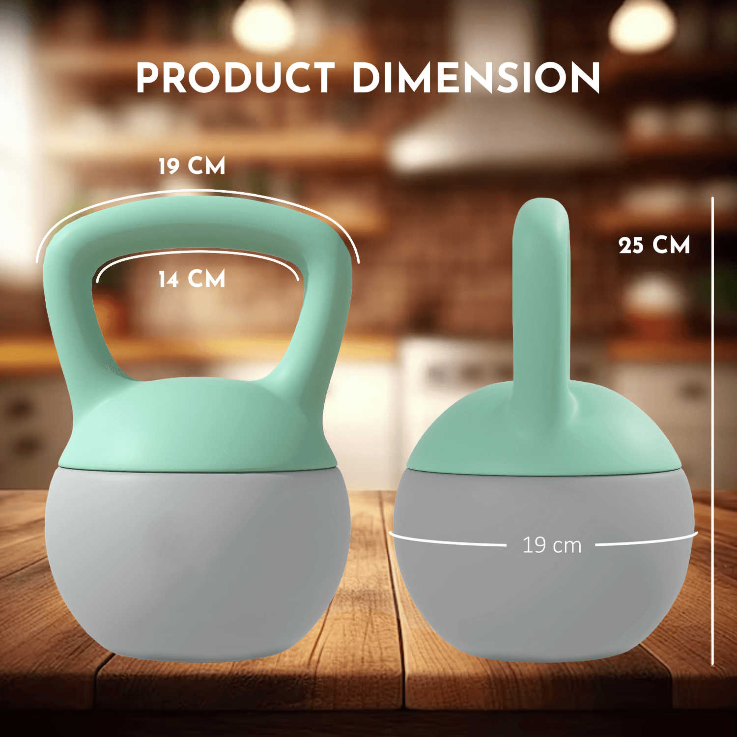 Durable soft kettlebell