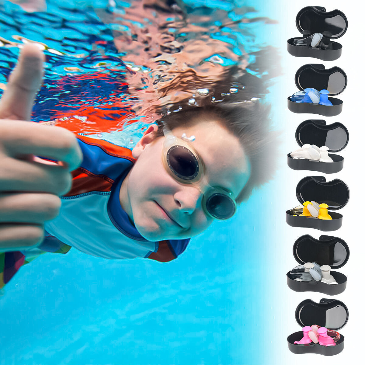 Silicone Ear Plugs for Swimming
