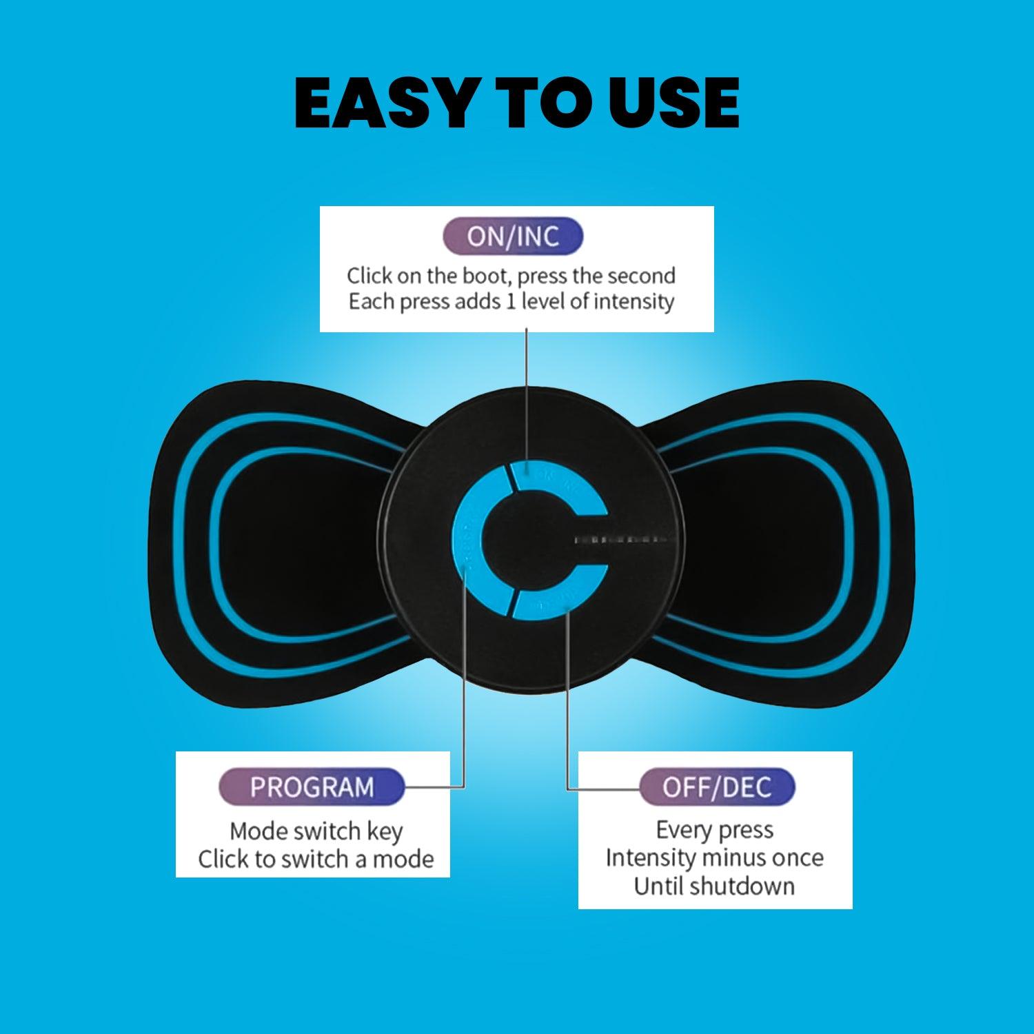 Electric back massager