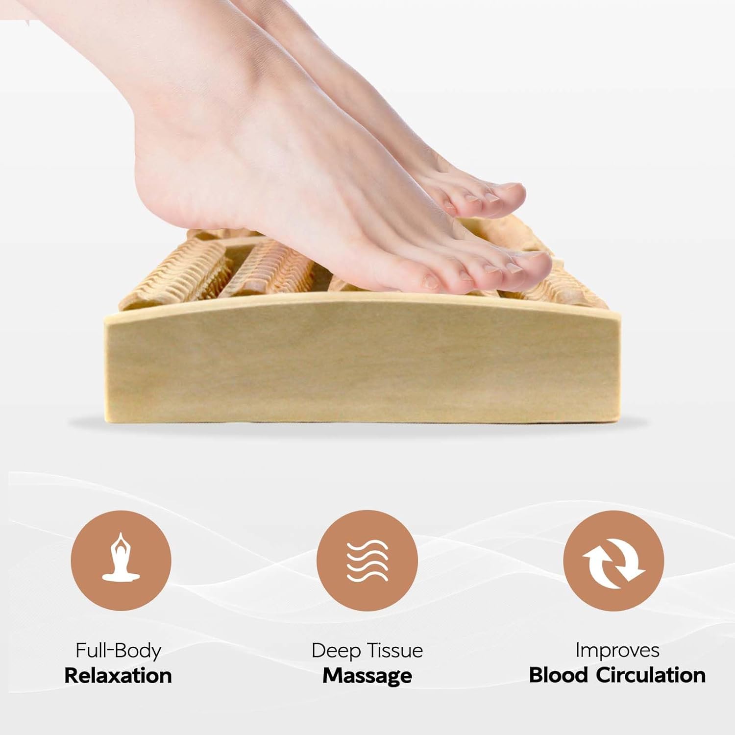 Wooden Foot Massager