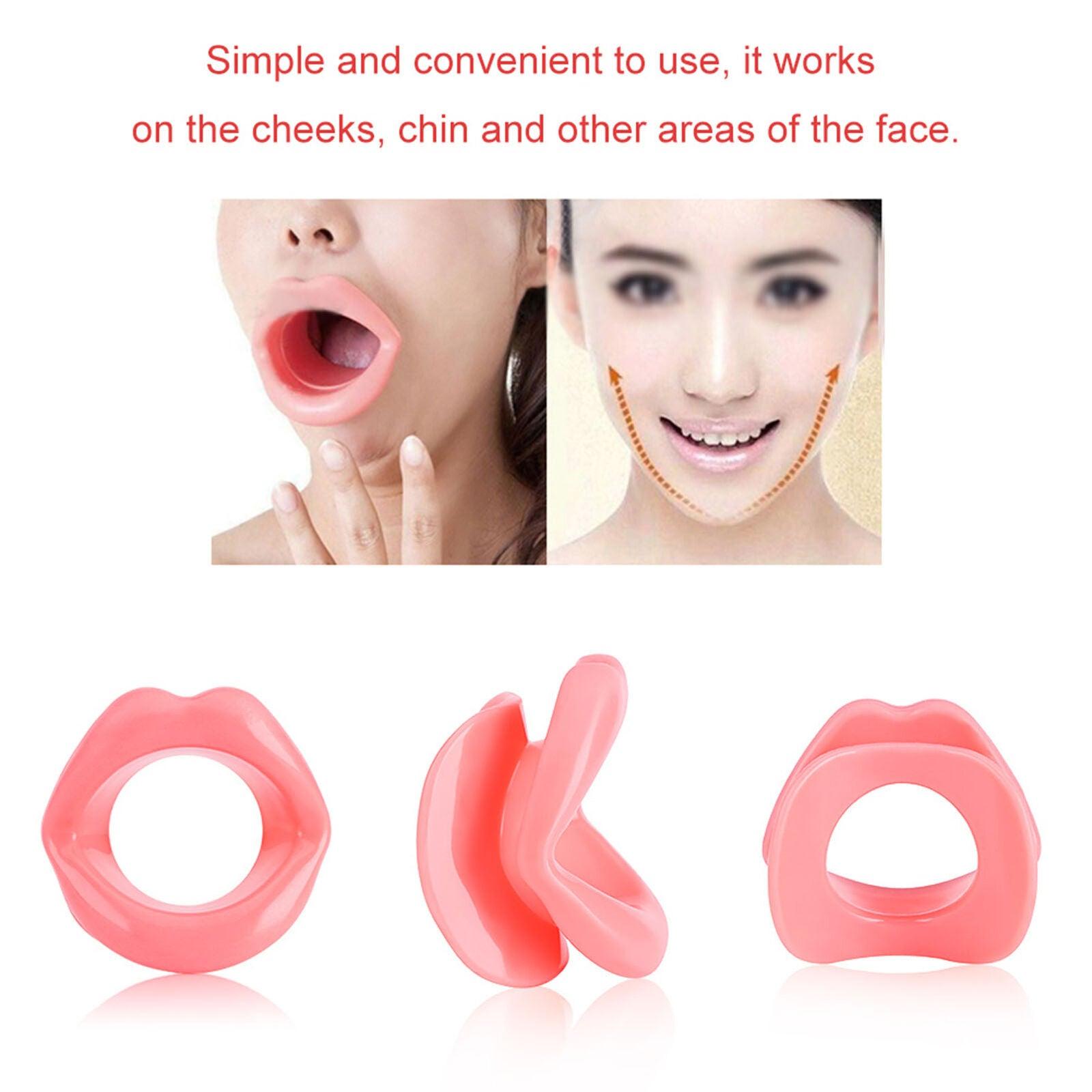Mouth Exercises Tool Silicone Lip Trainer Face Slimmer Silicone Oral Lip Trainer Face Lifting Lip Exerciser Mouth Muscle