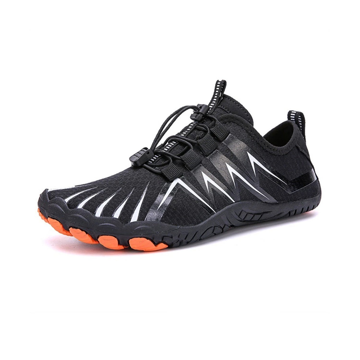 Flat sole trainers for walking and running