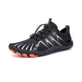 Flat sole trainers for walking and running