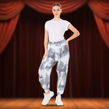Flowy summer harem trousers for women