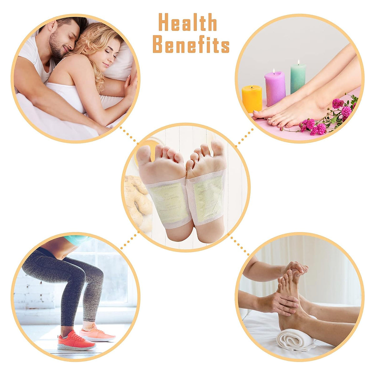 Detox Foot Pads for Toxins