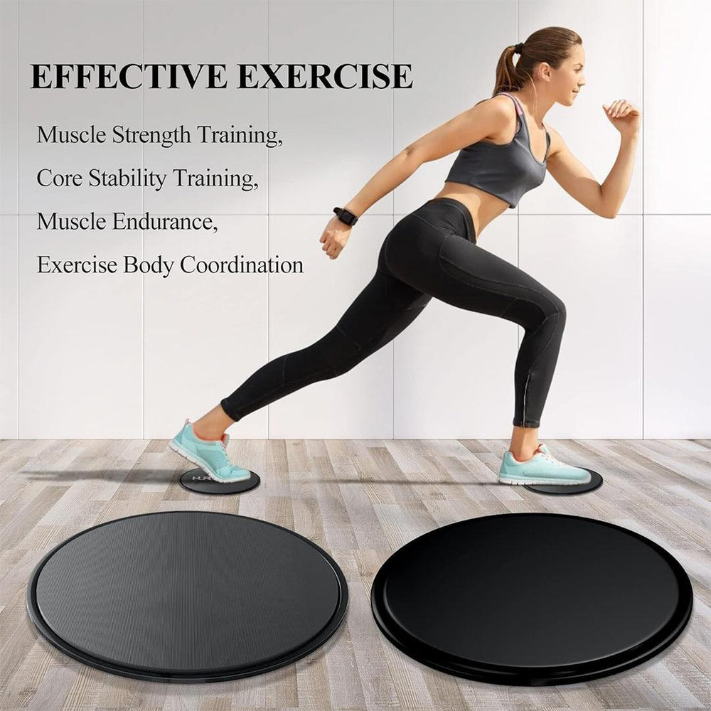 Home Foot Sliders for Exercise - Core Sliders Gliding Disc Cardio Abs ...