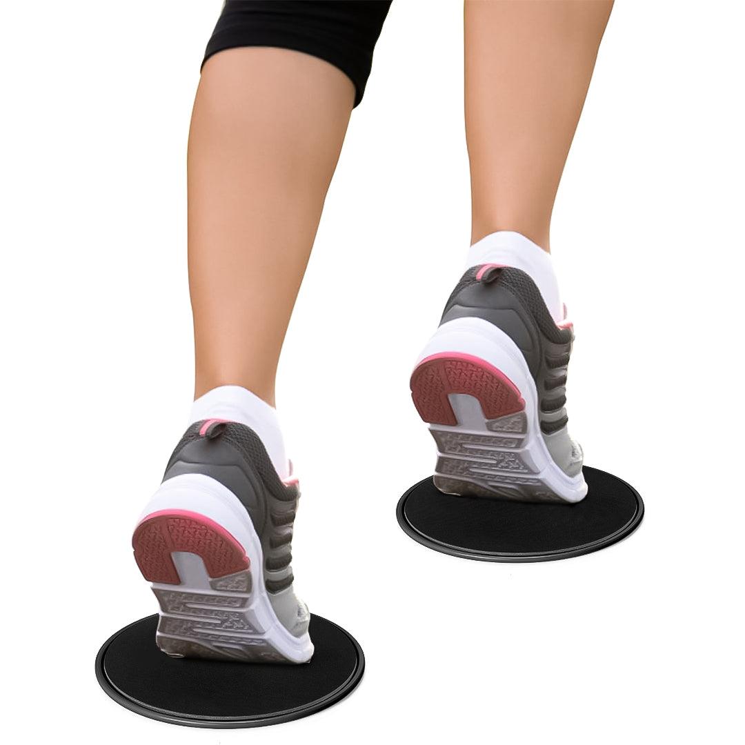 Foot Sliders for Exercise - Core Sliders Gliding Disc Abs Exercise -  Maskura - Get Trendy, Get Fit