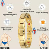 Gold Magnetic Bracelet