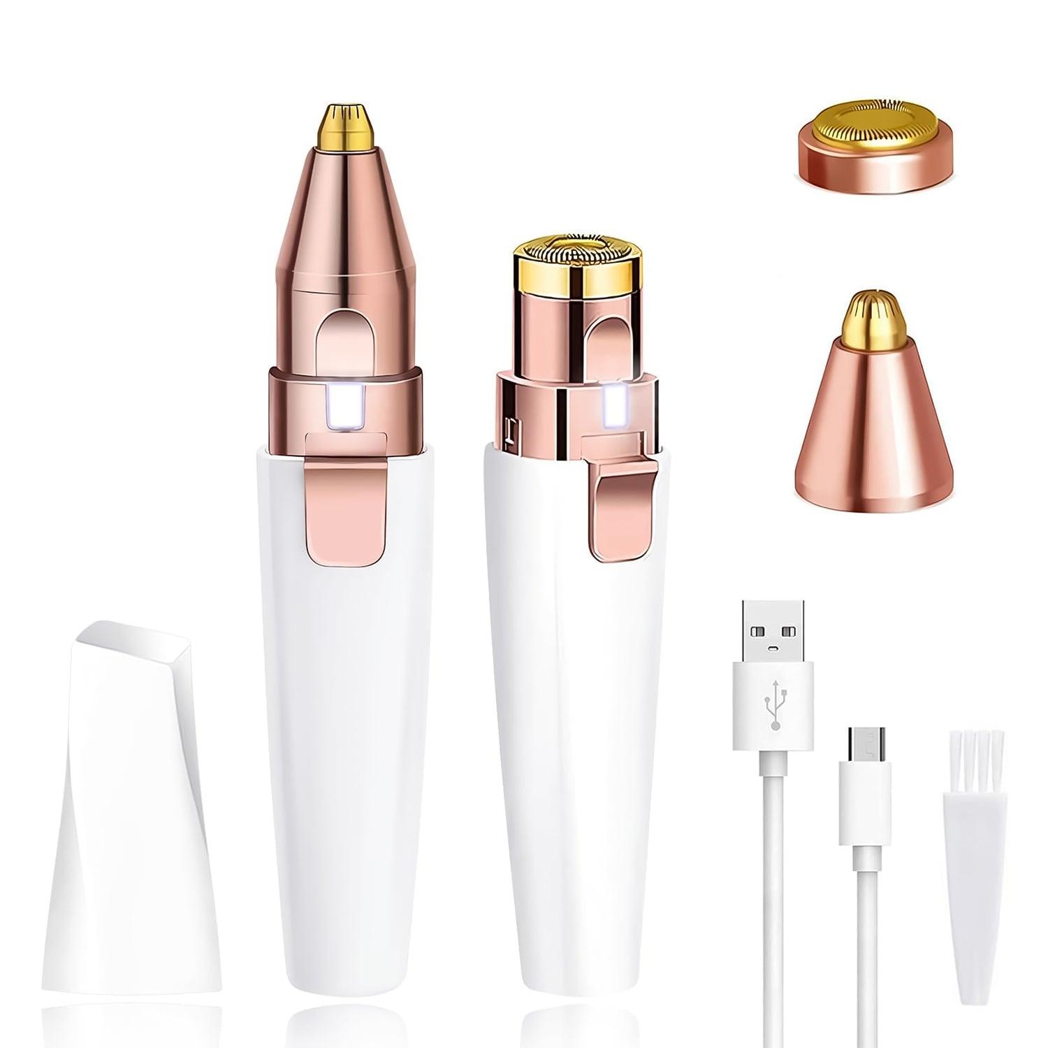 Eyebrow Razor Machine Electric Eyebrow Trimmer - 2-in-1 Razor Facial Hair Remover | Buy Now