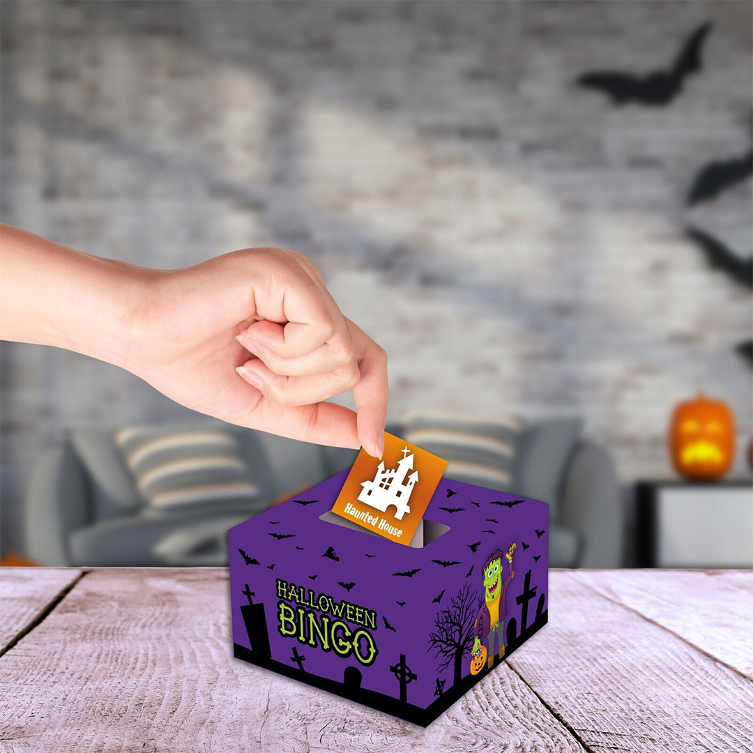 Halloween Games for Parties - Halloween Bingo Upto 20 Players Includes Caller Box
