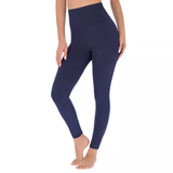 High Waisted Leggings Navy