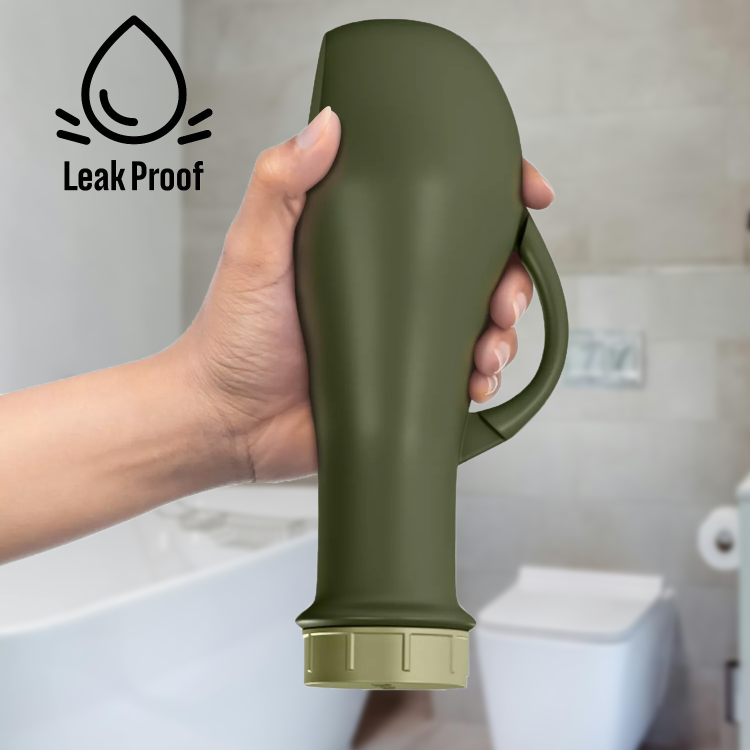 Hygienic and easy-to-clean travel urinal bottle