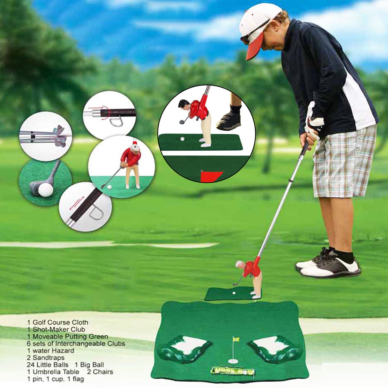 mini golf set for adults