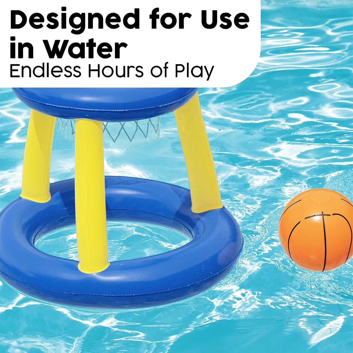 Inflatable Basketball Hoop for Kids