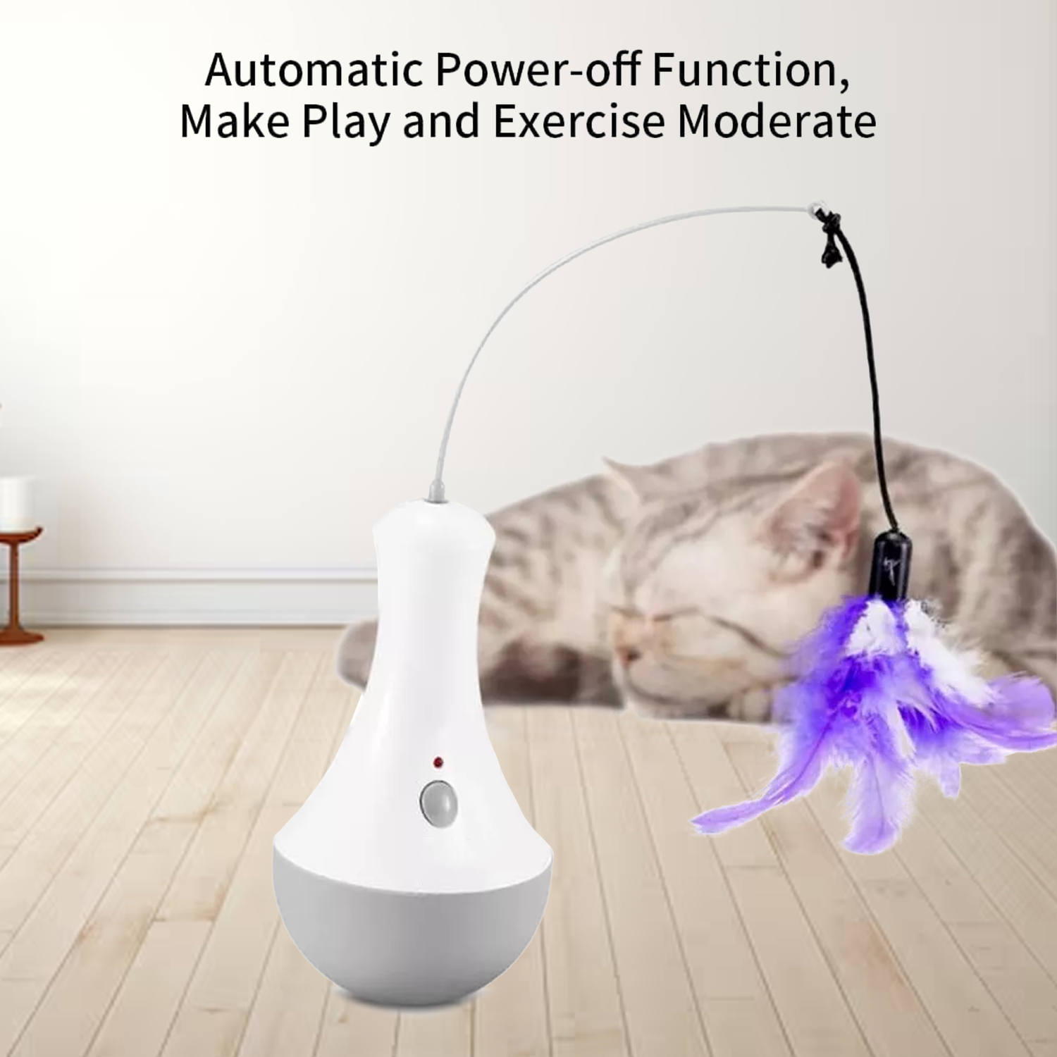 Interactive toys for cats home alone
