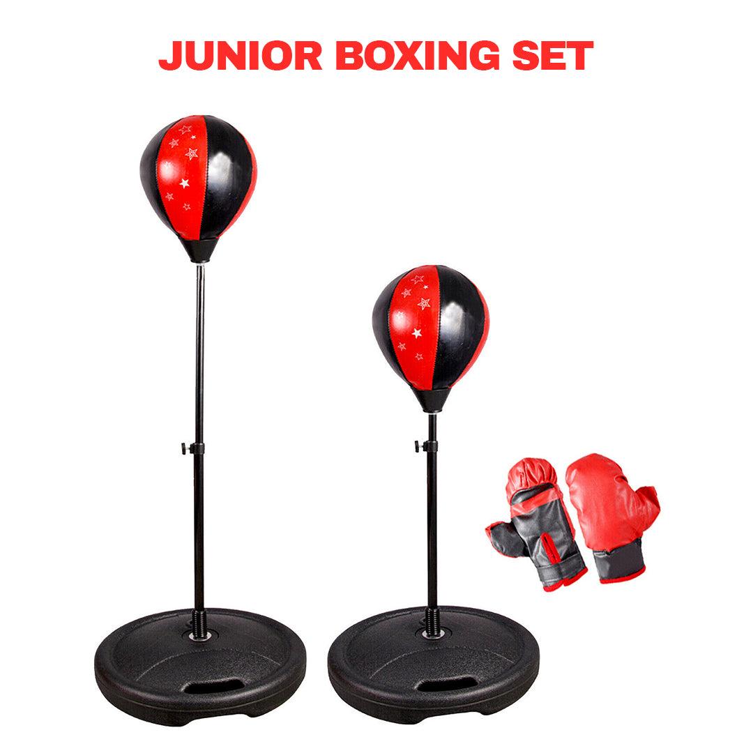 Junior Boxing Sets - Kids Punch Bag Ball & Mitts Gloves Kit | Premium