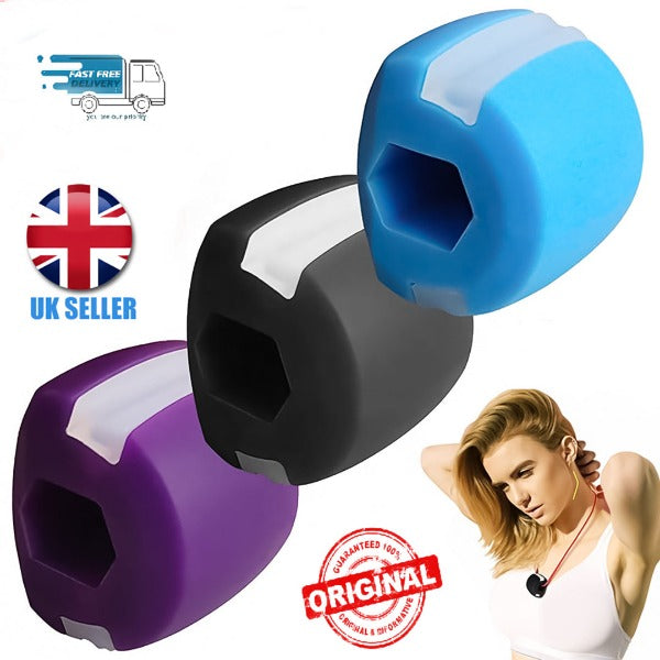 Exerciser Jaw Line Jawline Trainer Face Fitness Ball Facial muscles UK~