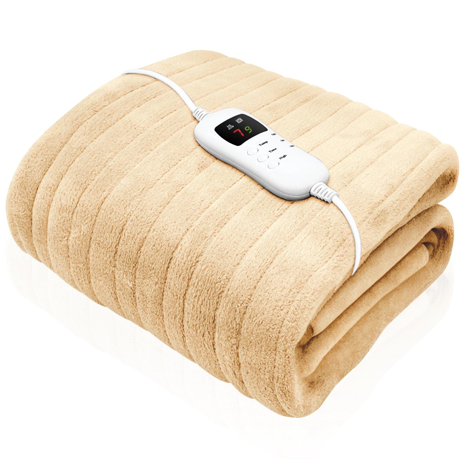 King size electric blanket with dual controls