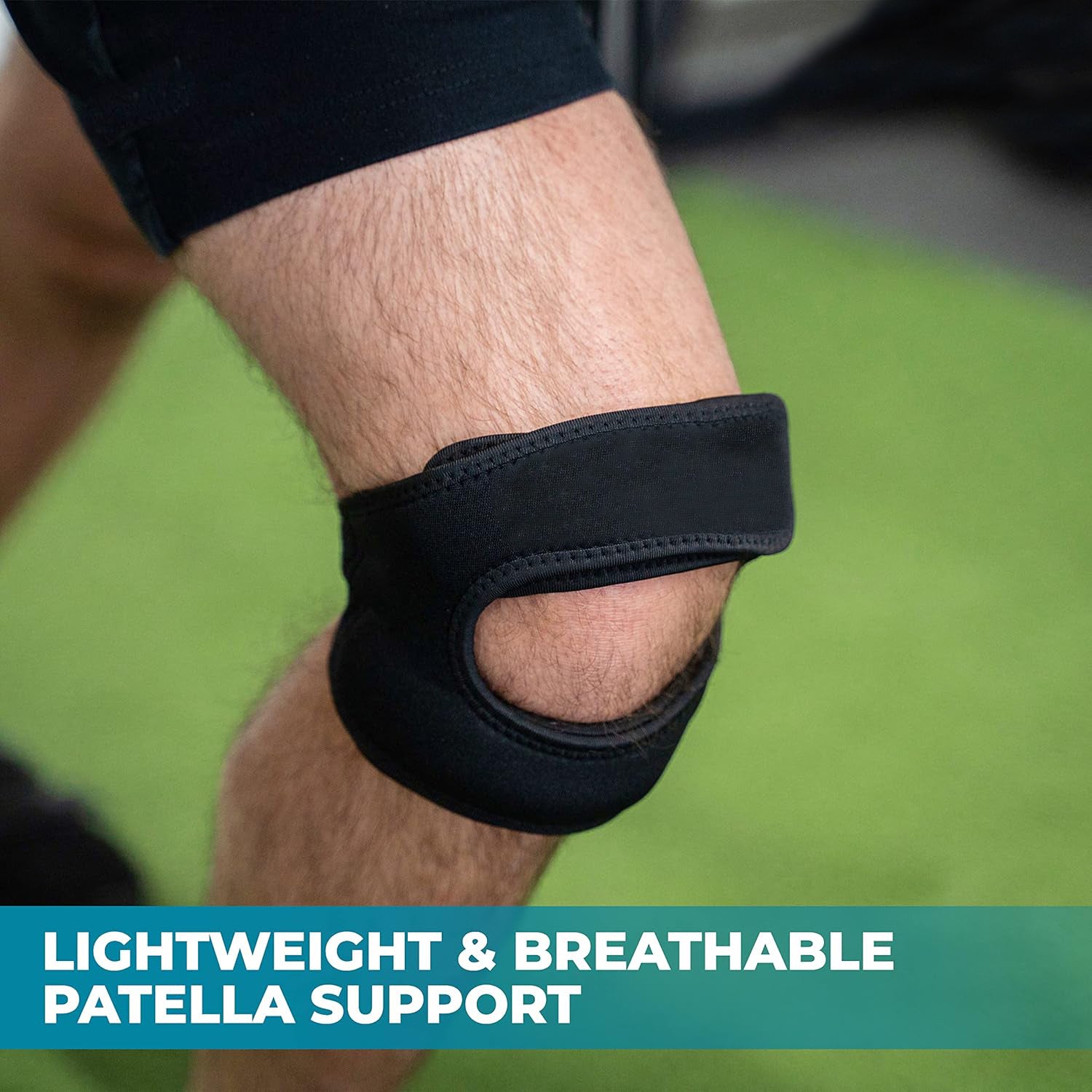 Patella Knee Strap - Tendon Straps Running Sports Pain Neoprene Brace