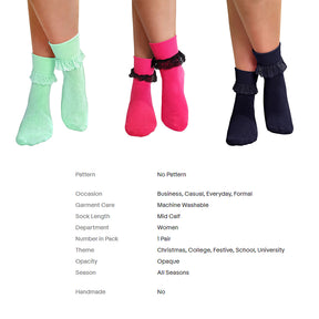 Womens Lace Socks