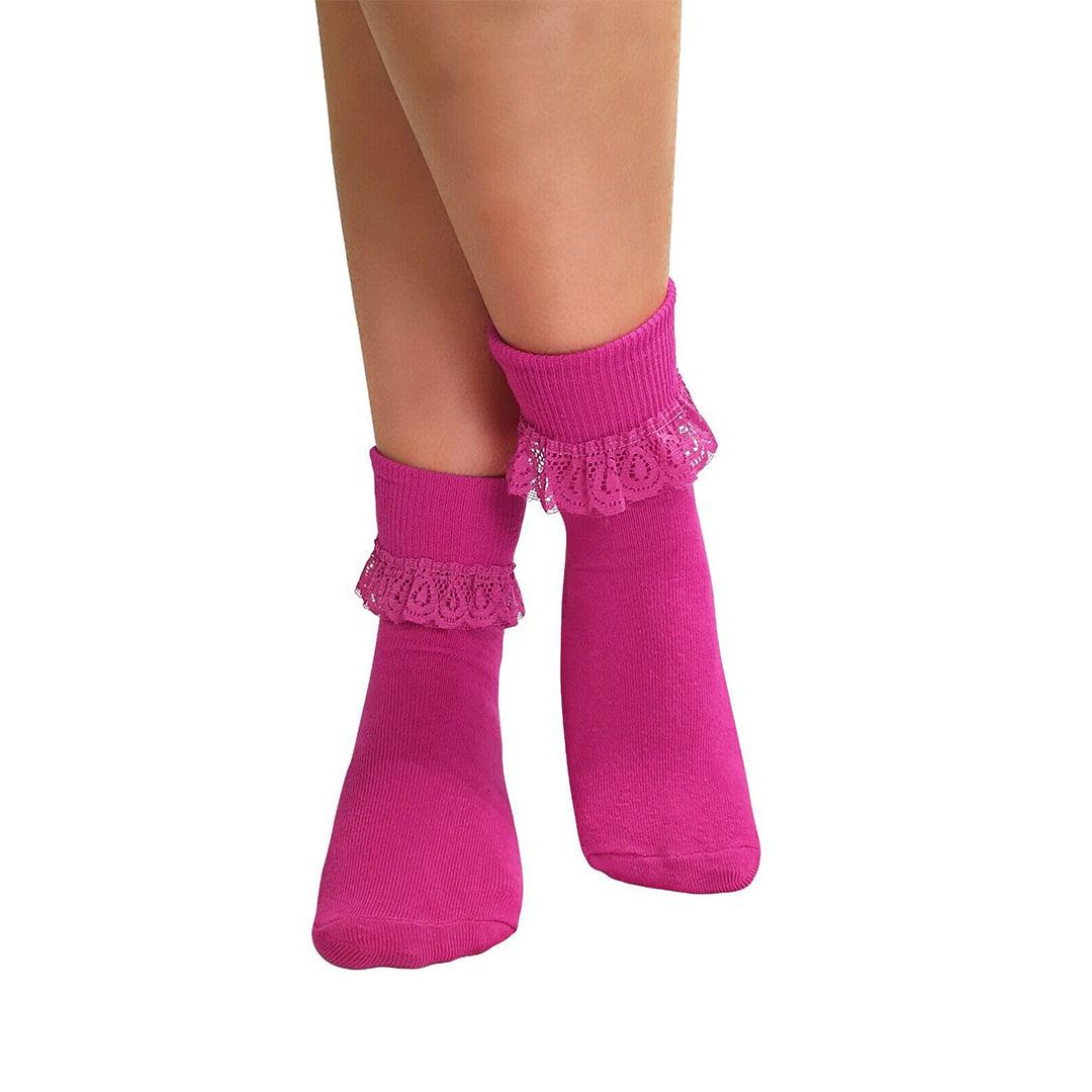 Womens frilly store socks