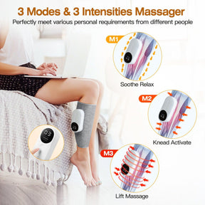 Leg Calf Massager - Air Compression Blood Circulation Thigh Wraps Heated Massager