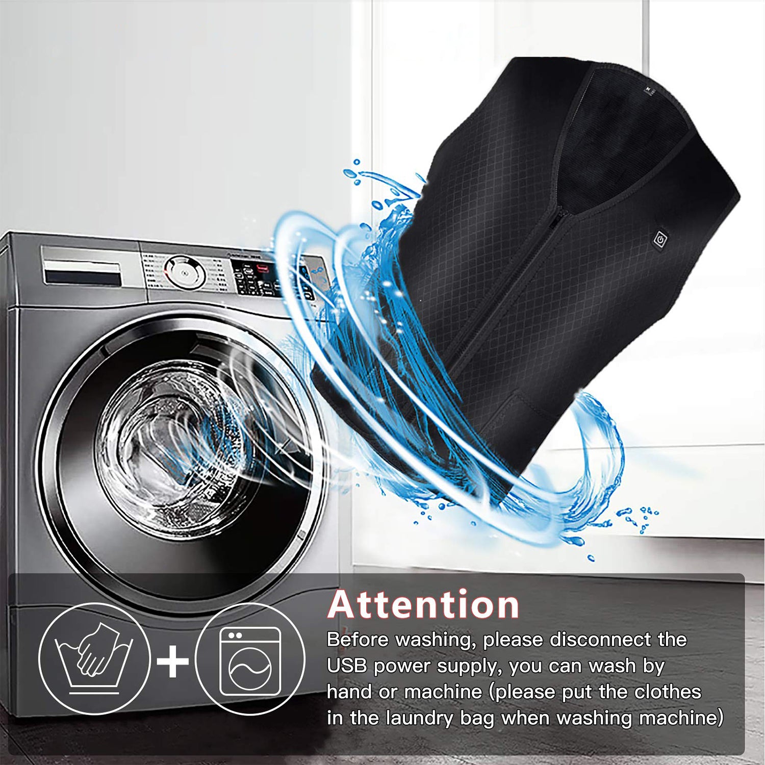 Lightweight heat warming jacket for daily wear