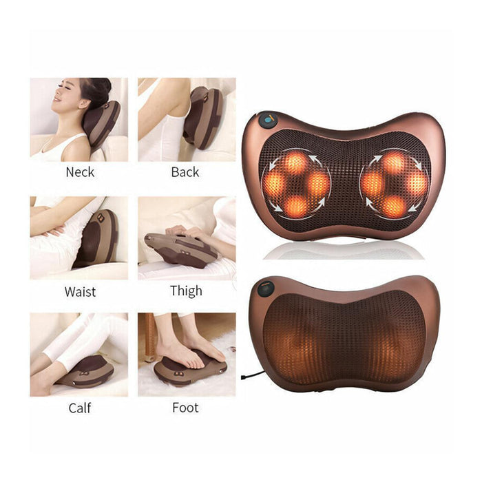 Best Neck Massager UK Electric Massage Pillow Neck Back Support Maskura Get Trendy Get Fit