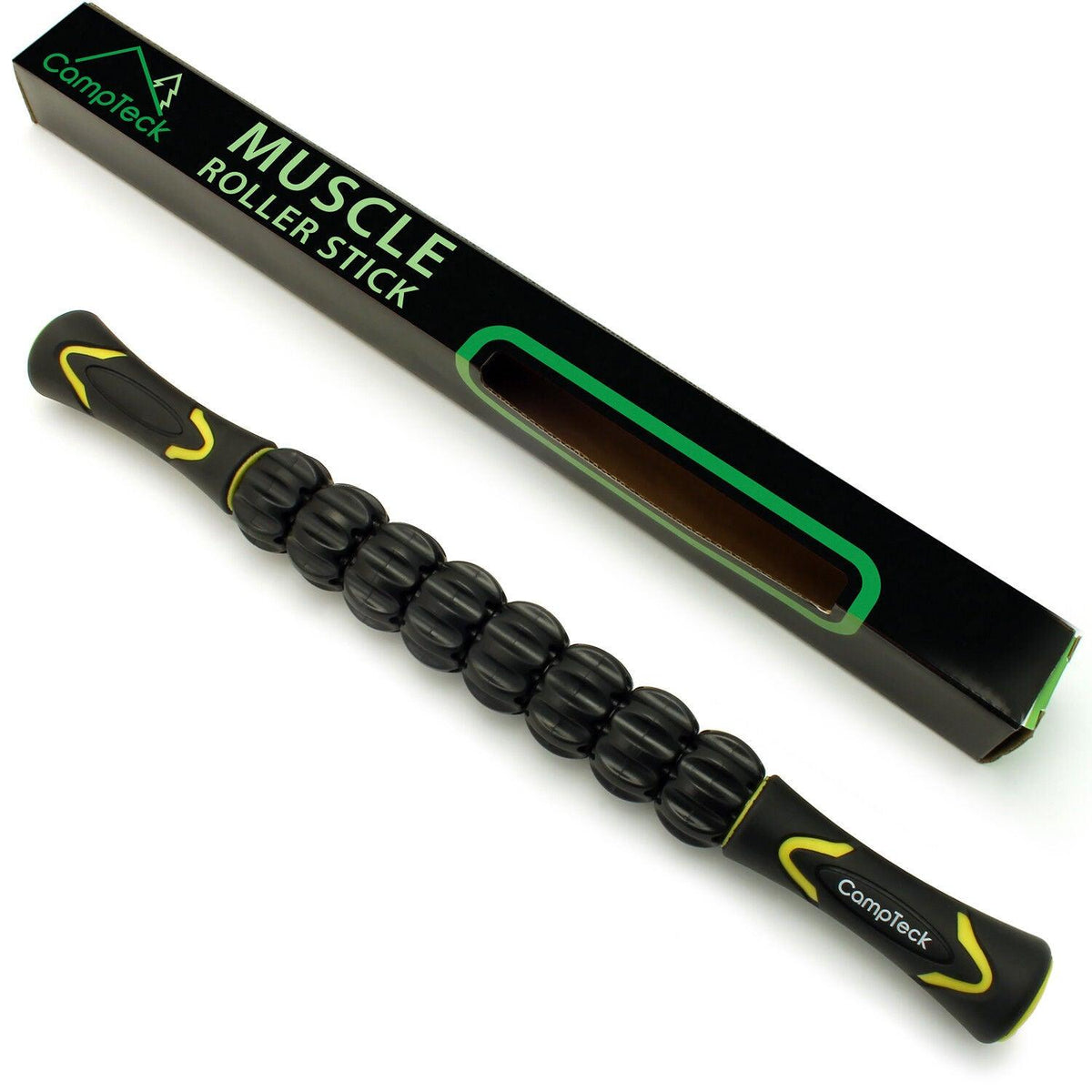 Massage Stick Roller - 17" Portable Massage Stick Trigger Point Travel Body Muscle Roller Sport Gym