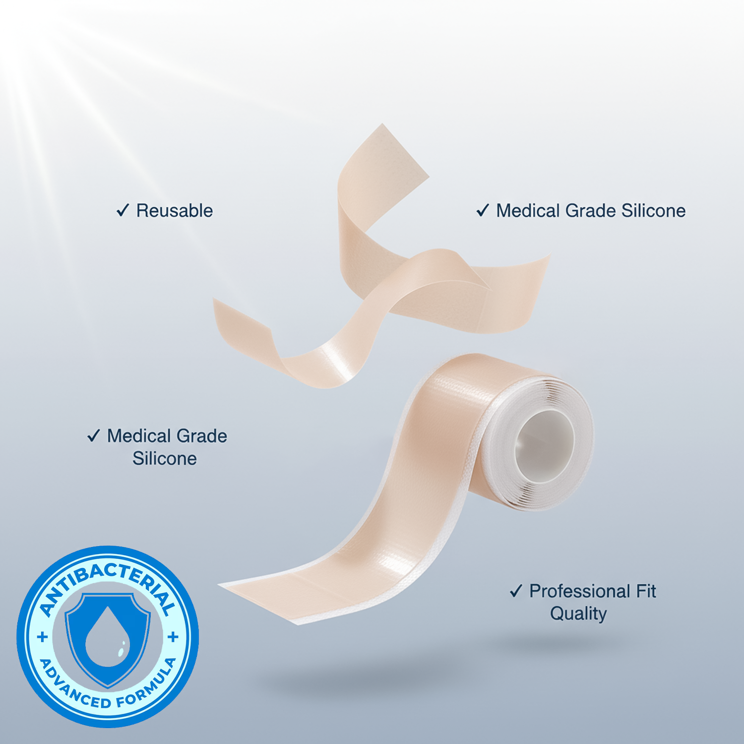Medical grade silicone scar sheets for scar care