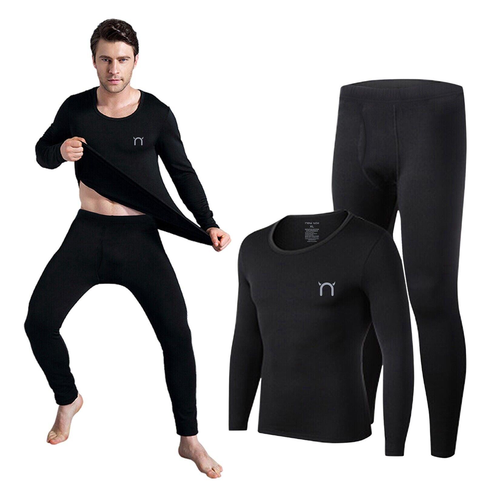 Mens Thermal Leggings UK - Long Johns Base Layer Trouser