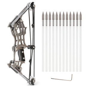 Archery Kits for Beginners - 6" Mini Compound Bow Arrows Set
