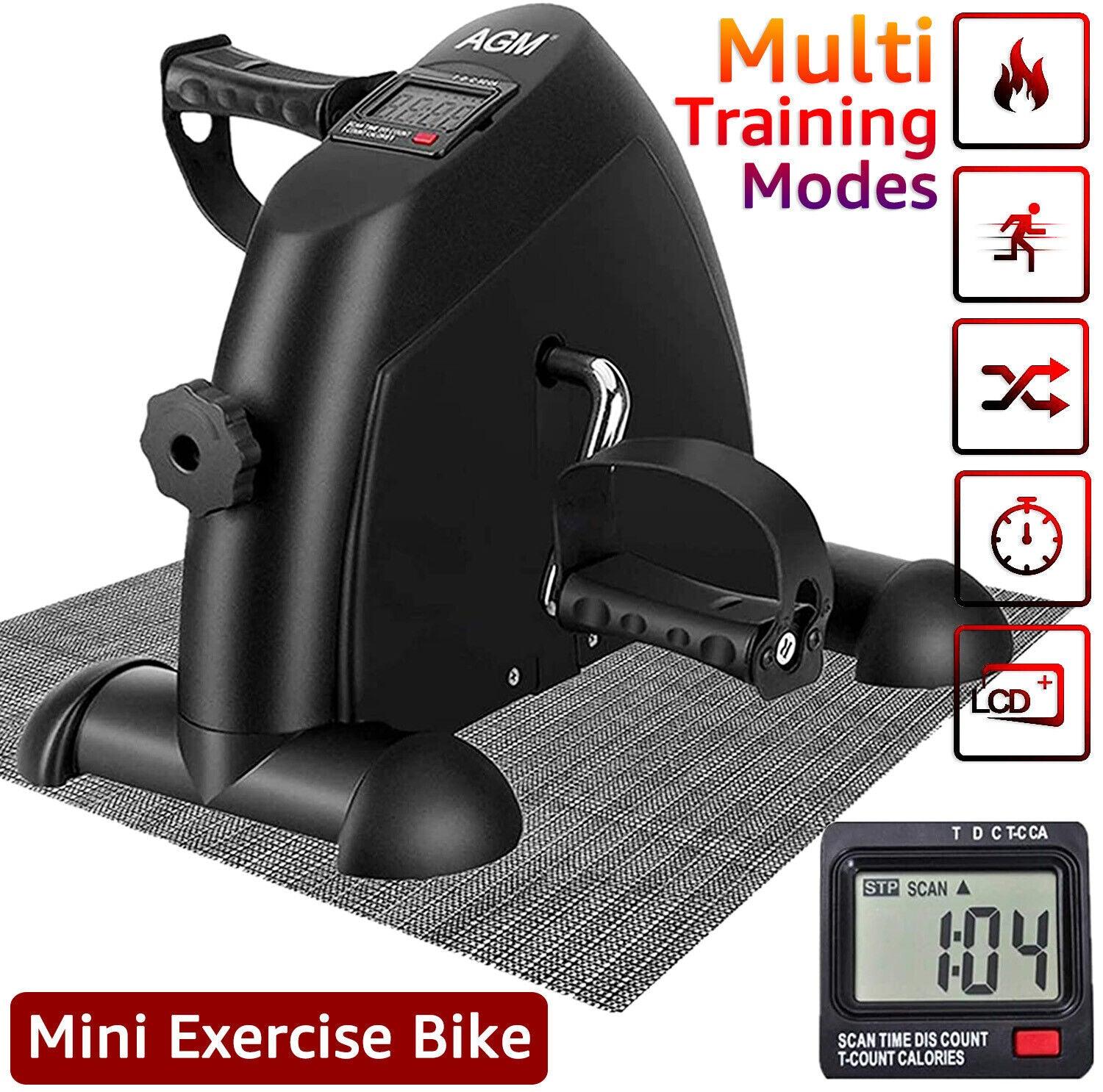 Finether Mini Exercise Bike Mini Elliptical Bike Pedal Exerciser - Under Desk Exercise Machine ...