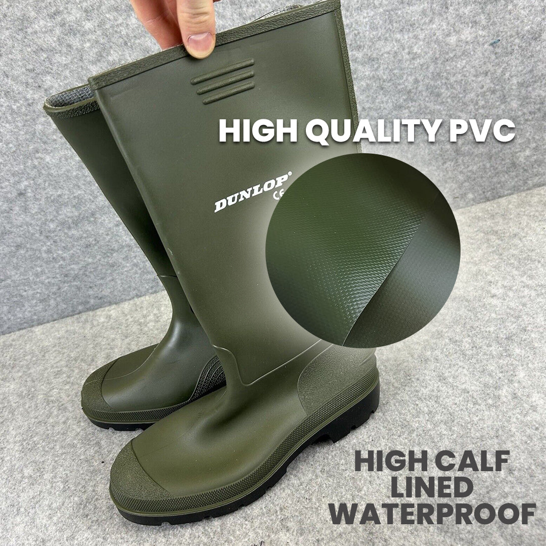 Extra Wide Rain Calf Boots