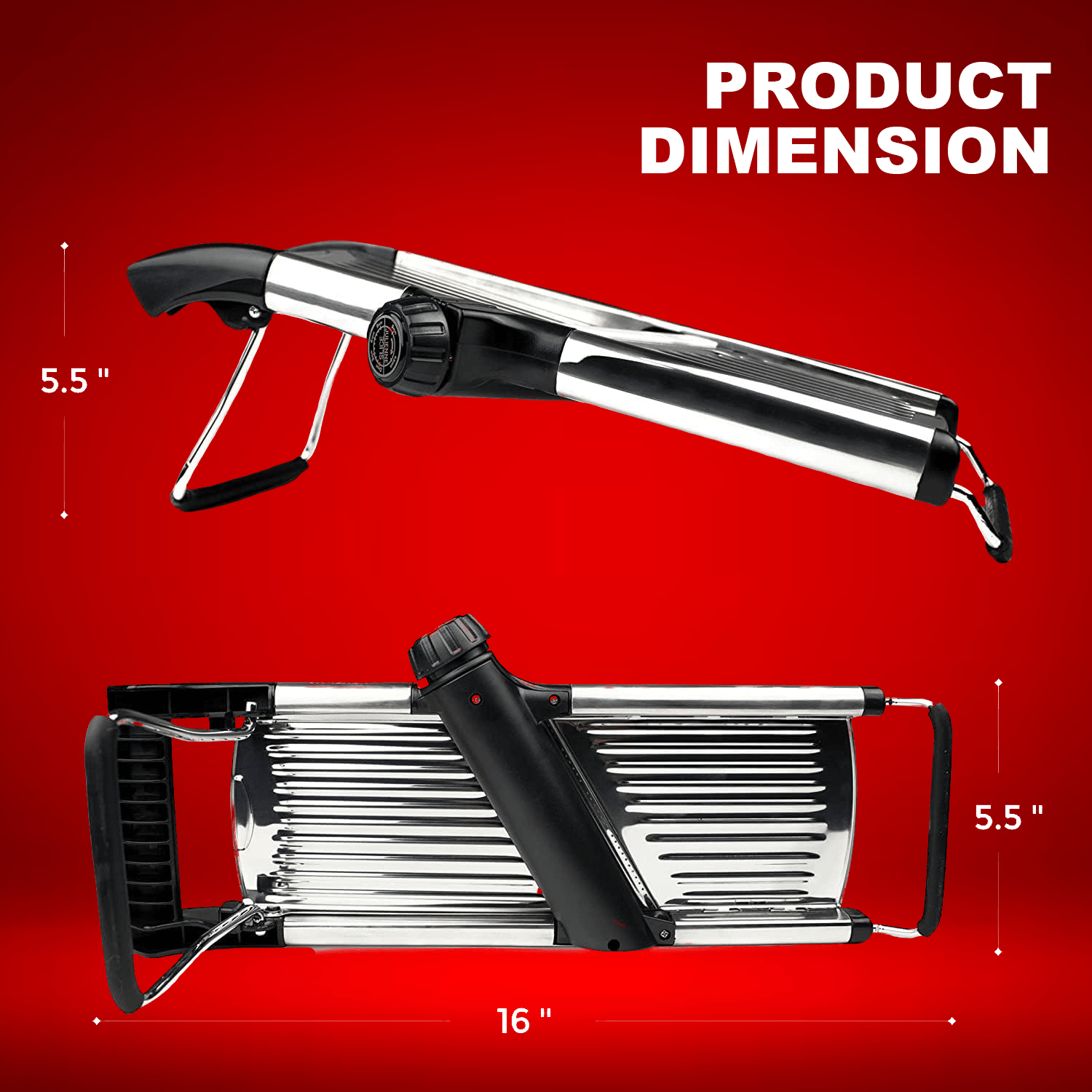 Multi-functional vegetable slicer in kitchen setup
