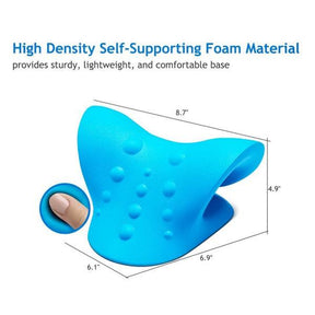 Neck Stretcher - Neck Traction Pillow Original Cloud Shape Neck Stretcher Cervical Pain Relief UK