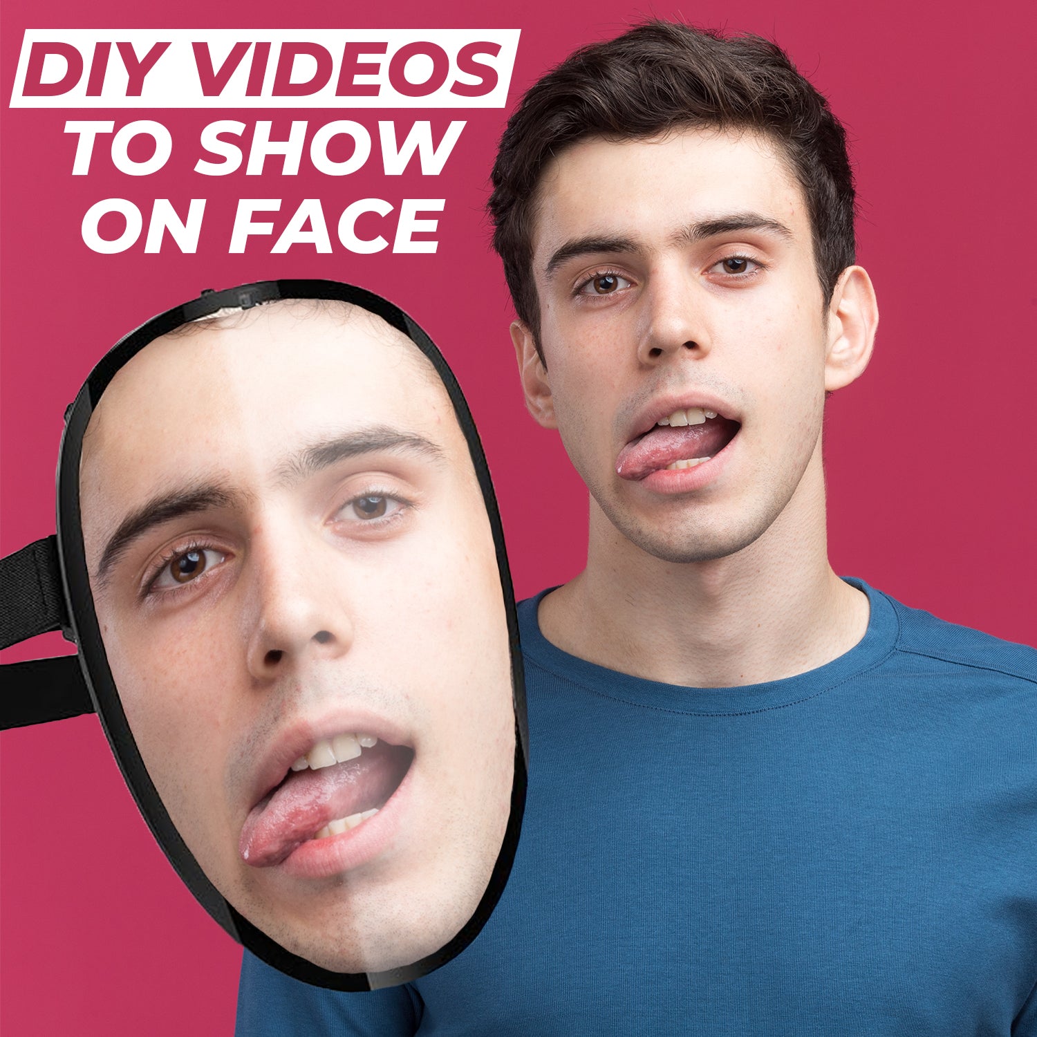 Neon purge mask for costumes and cosplay