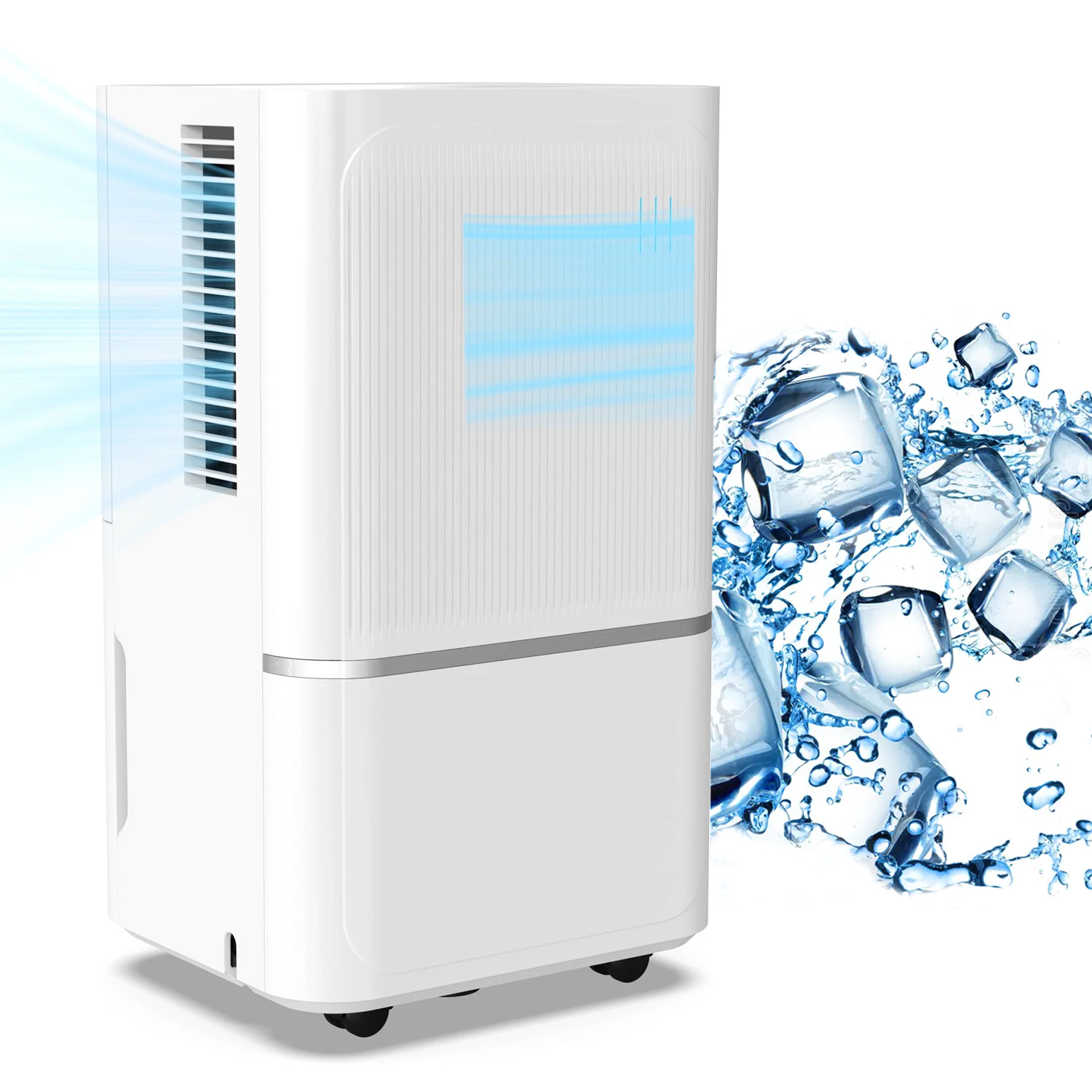 Portable Air Conditioner - 2L/4L/5L Air Cooler Evaporative Oscillating Unit Ice Fan W/ Remote Swing AC