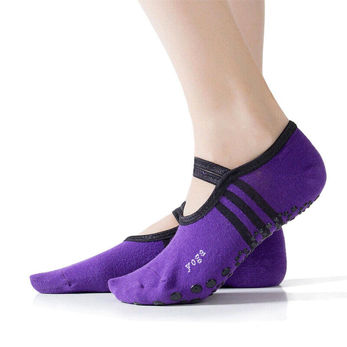 Toeless Yoga Socks