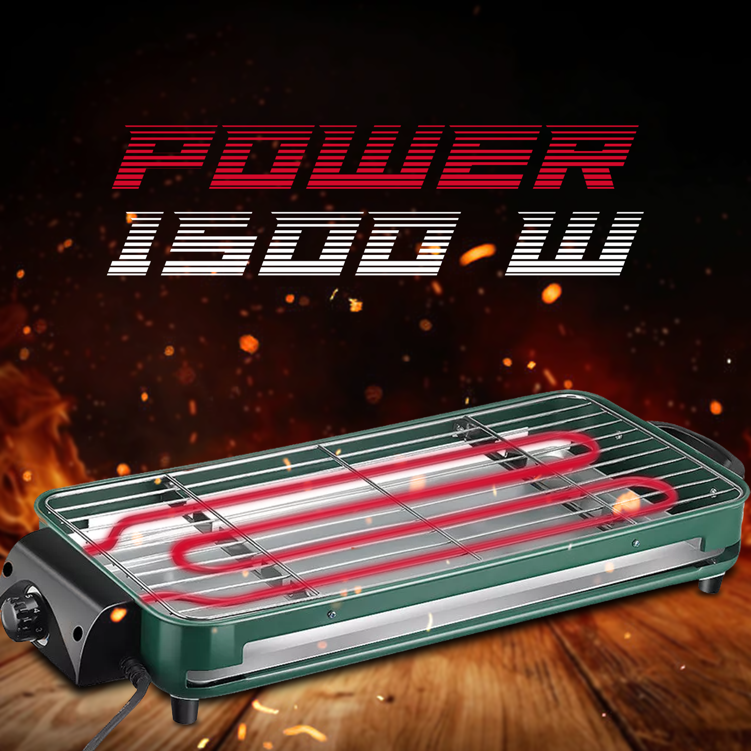 Non-stick BBQ griddle plate for cooking