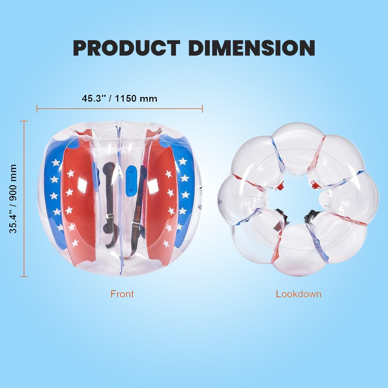 PVC Sumo Zorb Balls