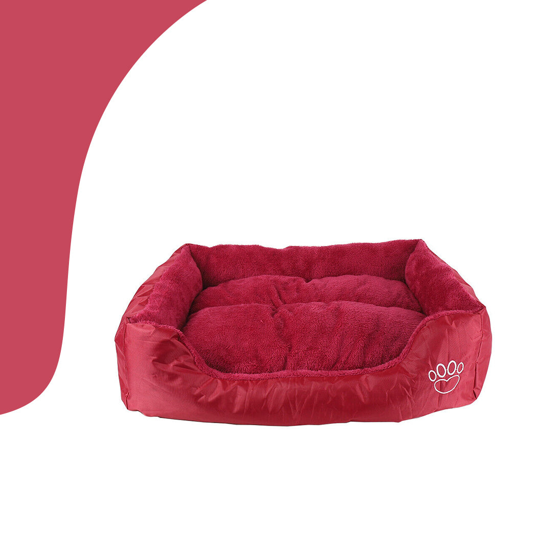 fluffy dog beds large