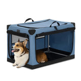 Pet travel crate for dogs and cats