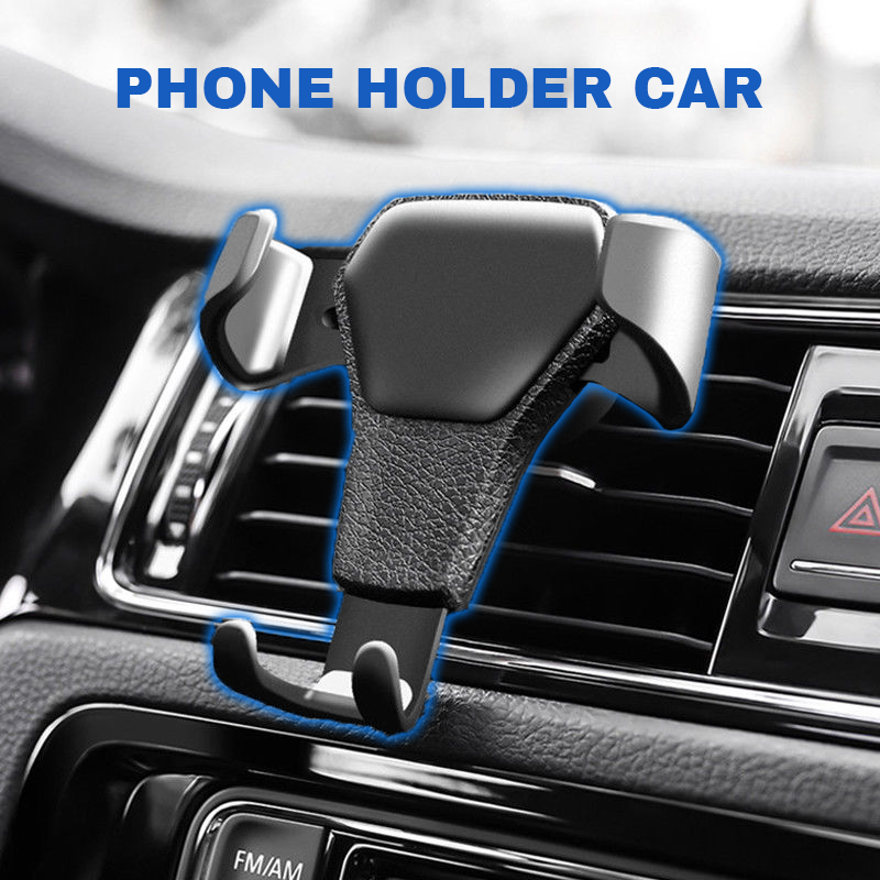 Phone Holder for Car - Universal Mobile Car Phone Holder Air Vent Gravity  Design Mount Cradle Stand
