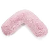 Pink Teddy V Shaped Pillow Case