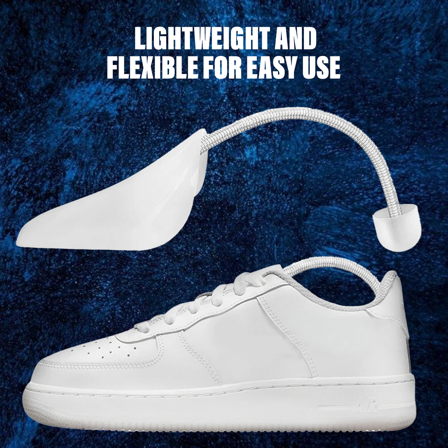 Plastic shoe expander for form retention
