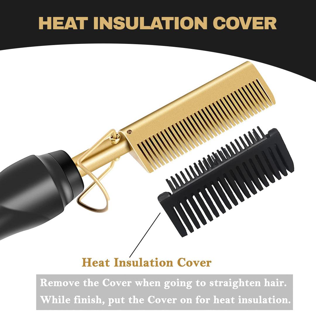 	 hot comb hair