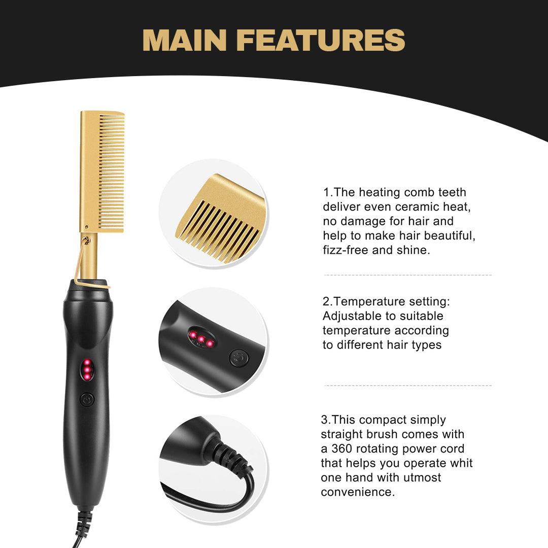 hot comb for wigs